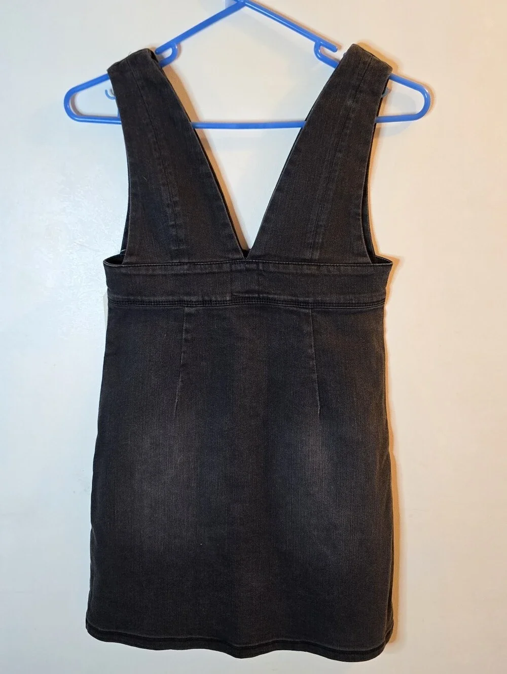 Levi’s Black Denim Snap Front Girls Dress Size 10